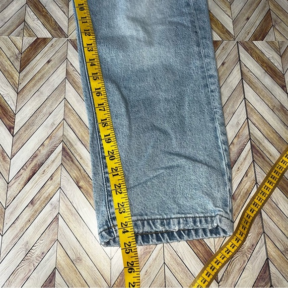 LUCKY‎ BRAND 90s Loose High Rise Crop Jeans Light Wash 4/27 Casual Cotton - Picture 7 of 8